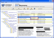 Corrupt BKF Recovery Software screenshot